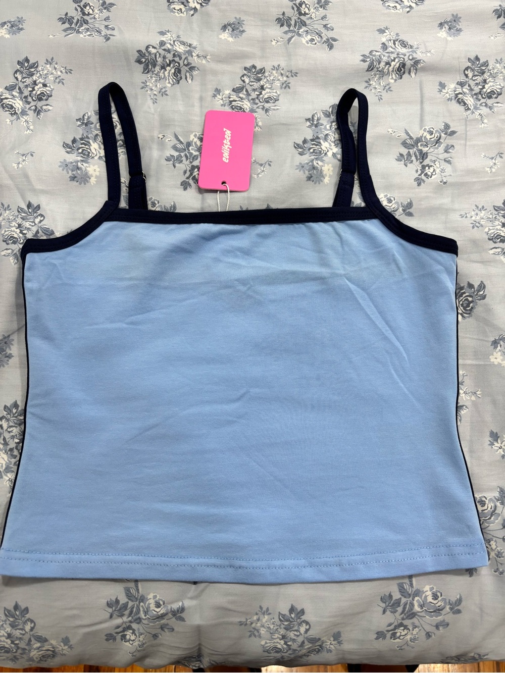 y2k/streetwear Light Blue Cami tank top